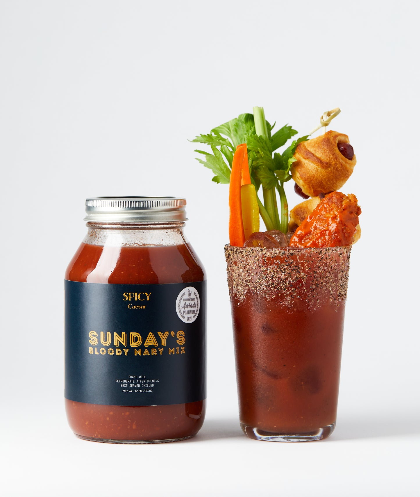 PRE ORDER - SHIPS ~MID APRIL - SPICY Bloody Mary Mix AWARD WINNING