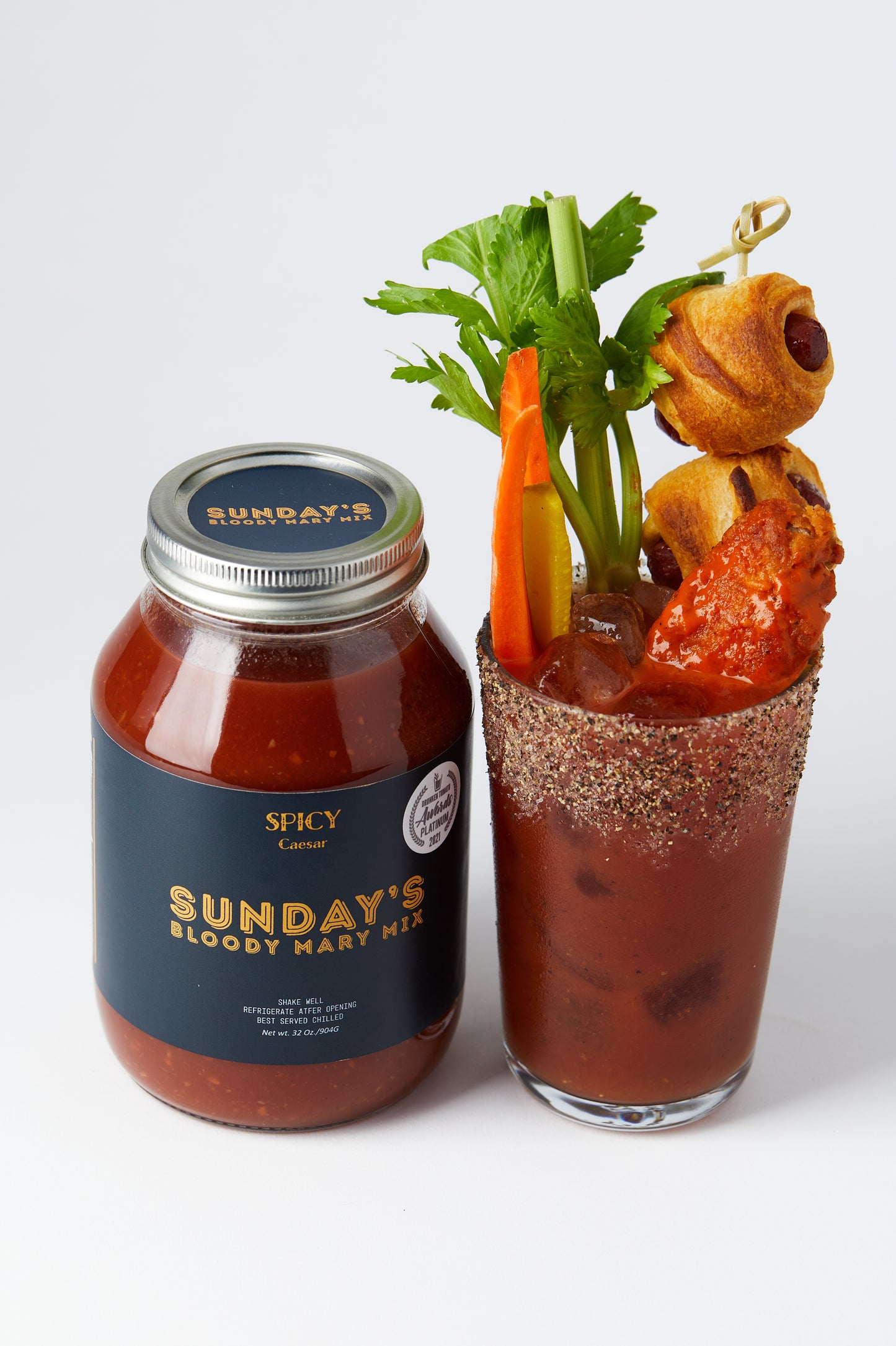 PRE ORDER - SHIPS ~MID APRIL - SPICY Bloody Mary Mix AWARD WINNING