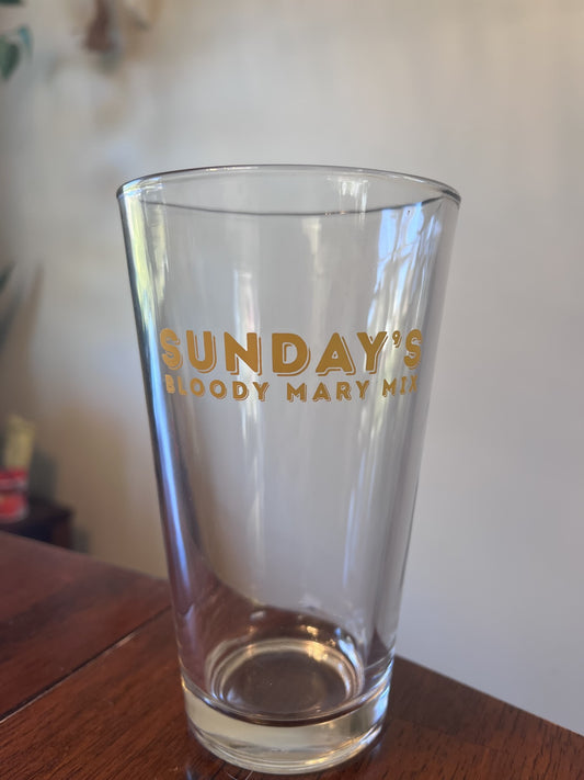 Sunday's Beer Glass