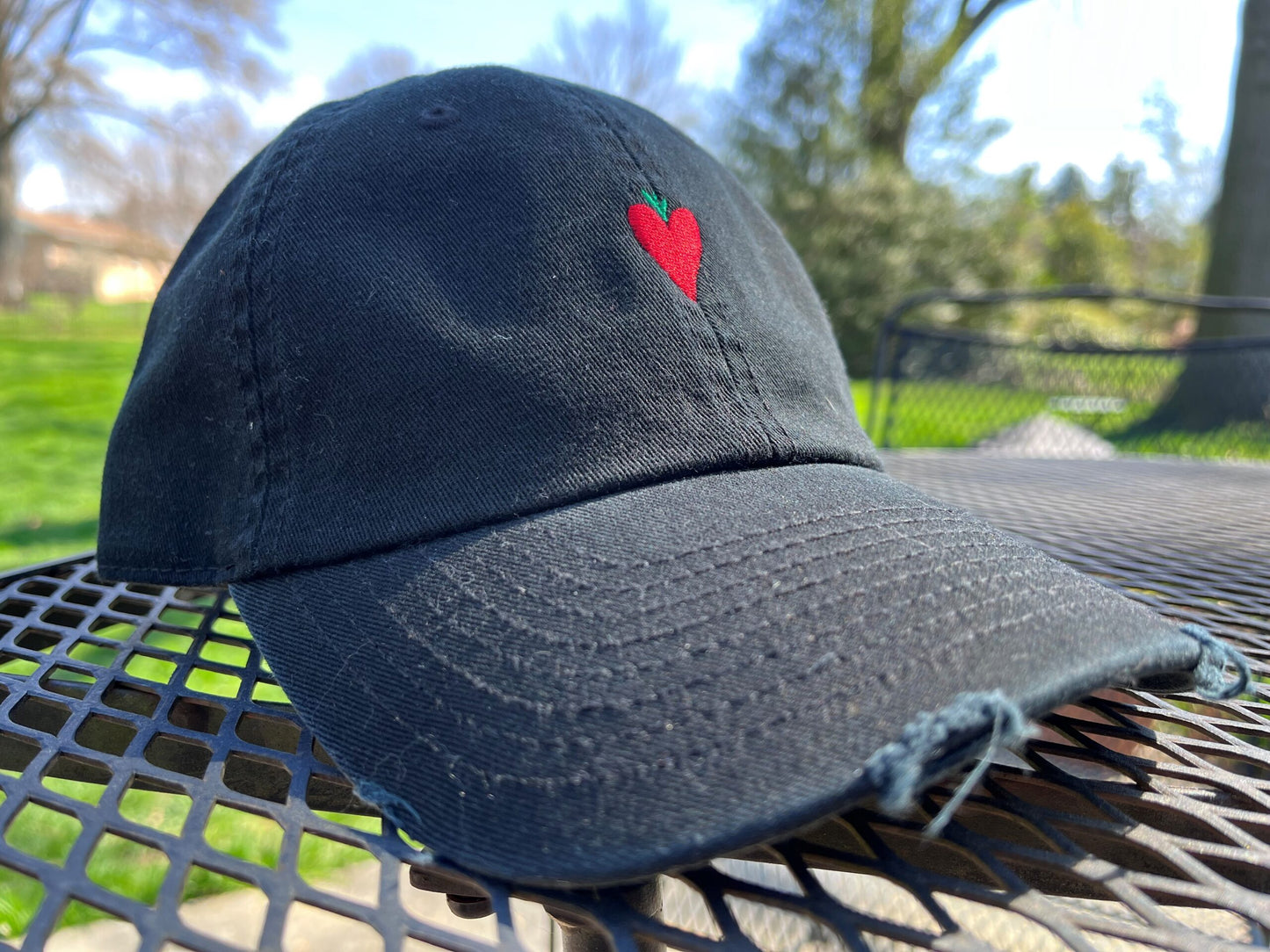 Sunday's Tomato Heart Hat