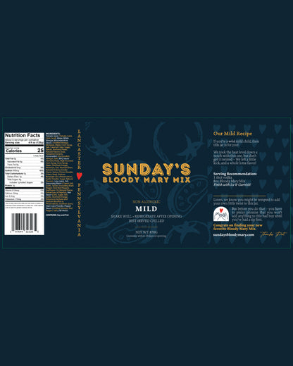 Mild Bloody Mary Mix