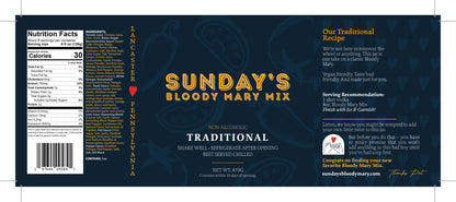 Traditional Bloody Mary Mix