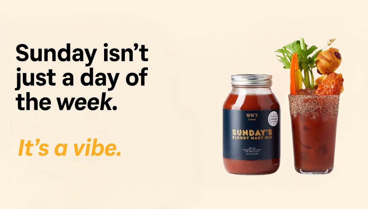Award-Winning Craft Bloody Mary Mix | Sunday's Bloody Mary Mix