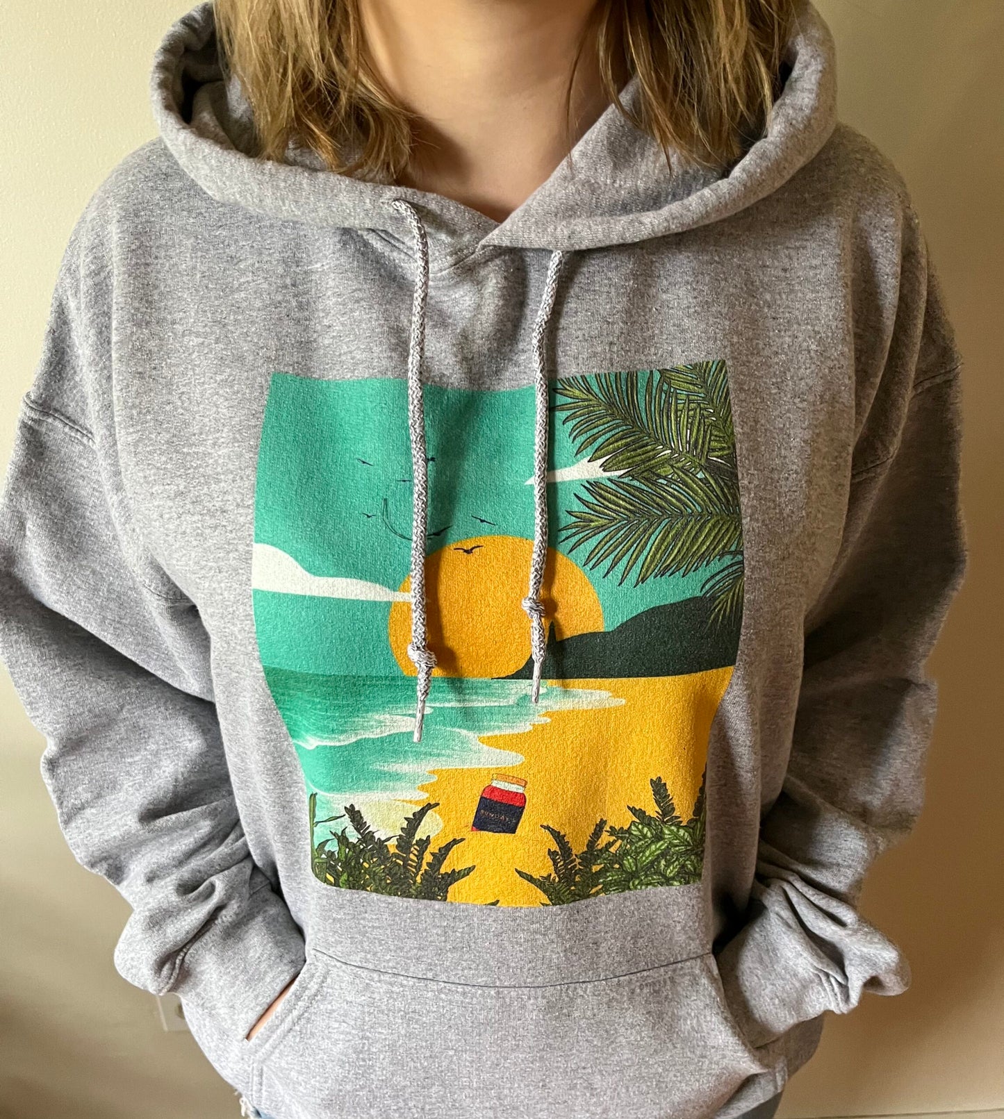 Sunday Morning At The Beach Hoodie